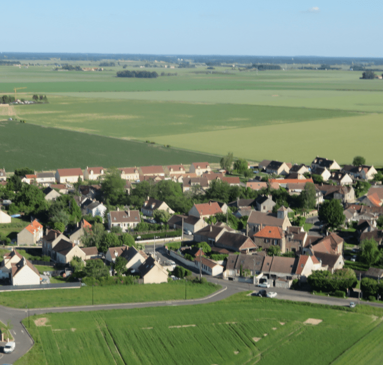 Lissy vue aérienne